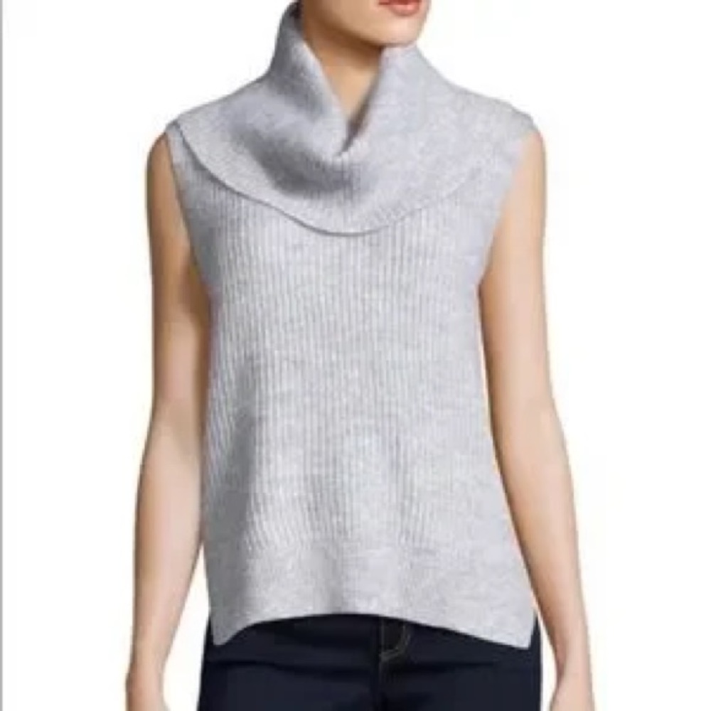 MICHAEL Michael Kors Light Gray Cowl Neck Sweater